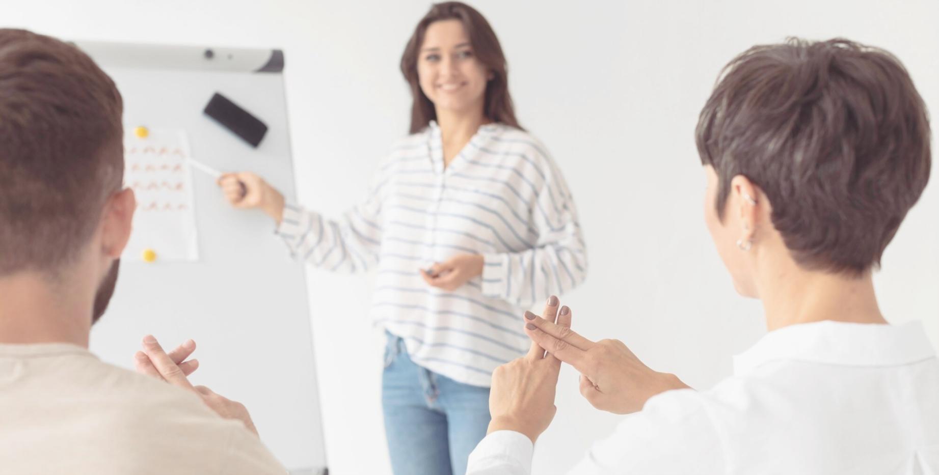 Session de formation budgétaire en groupe